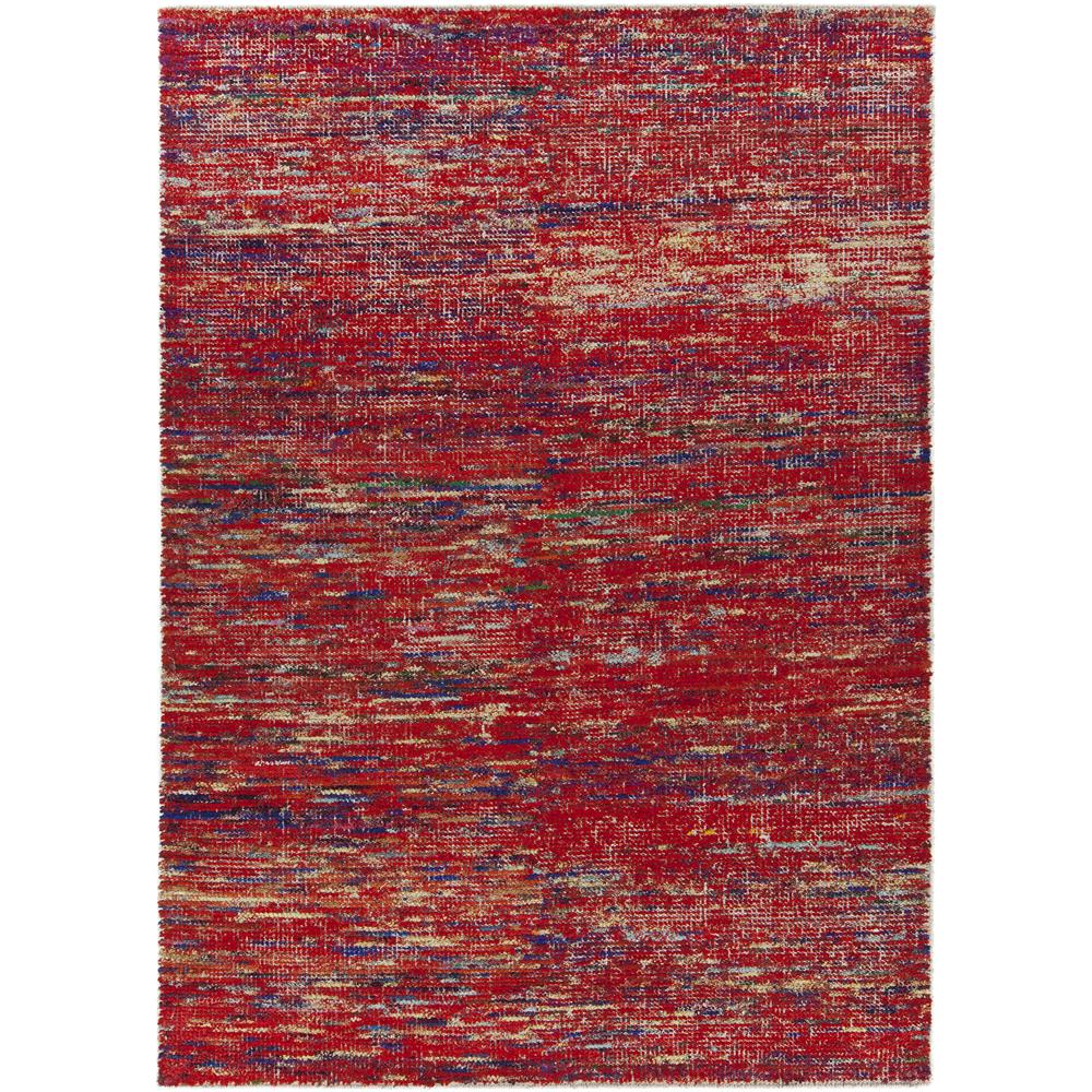 Chandra Rugs DEX33803 DEXIA Hand-Woven Contemporary Rug in Red Multi, 5
