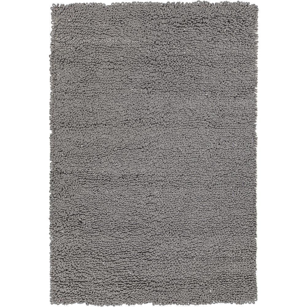 Chandra Rugs EVE38600 EVELYN Hand-Woven Contemporary Rug in Black, 7