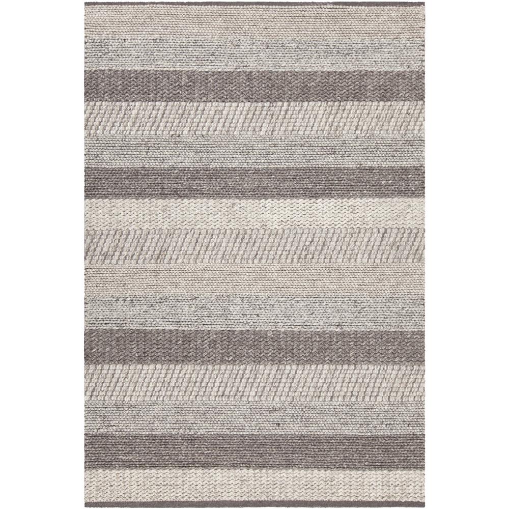 Chandra Rugs FOR36901 FORSTEL Hand-Woven Contemporary Rug in Grey Mix, 9
