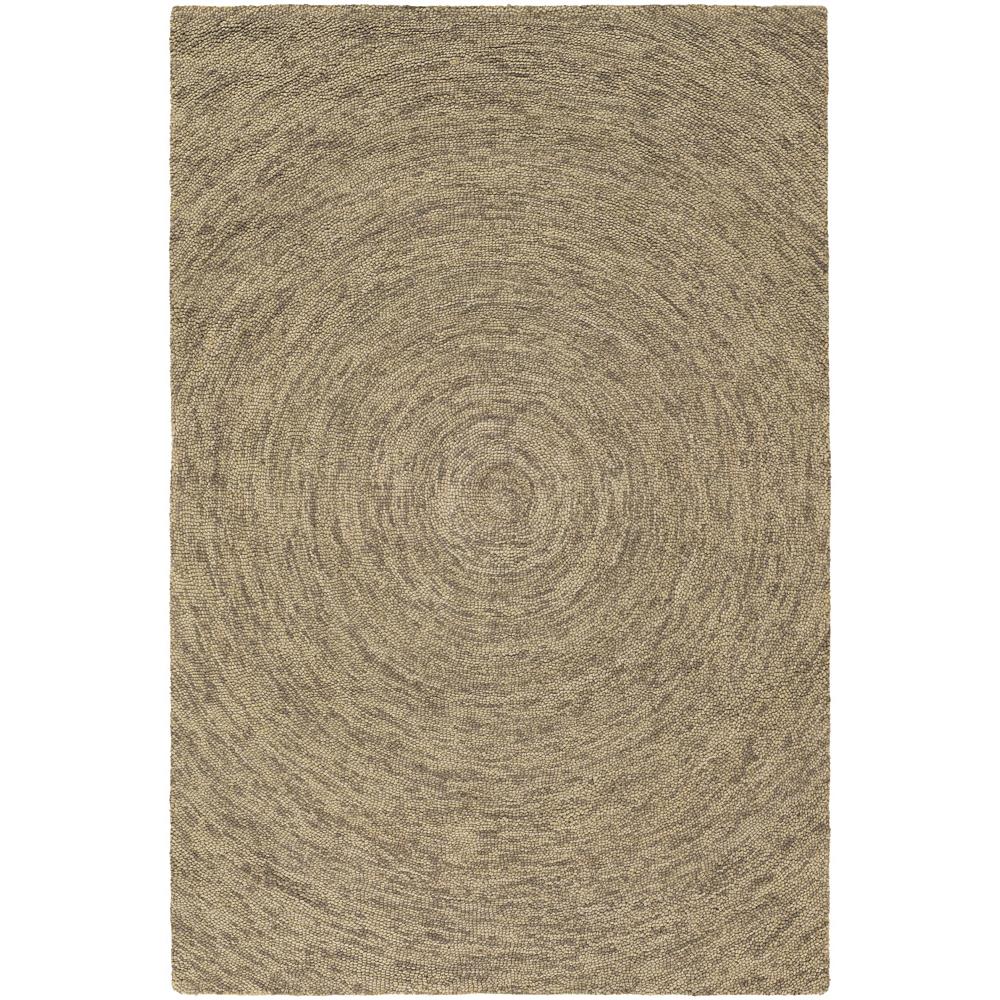 Chandra Rugs GAL30602 GALAXY Hand-Tufted Contemporary Rug in Beige/Taupe, 5