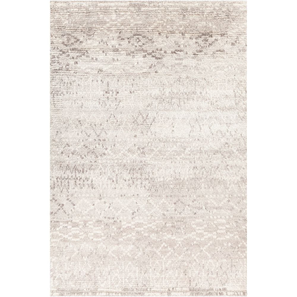 Chandra Rugs GLY-53301 Glynis Hand-knotted Transitional Rug in Brown/Tan/Beige