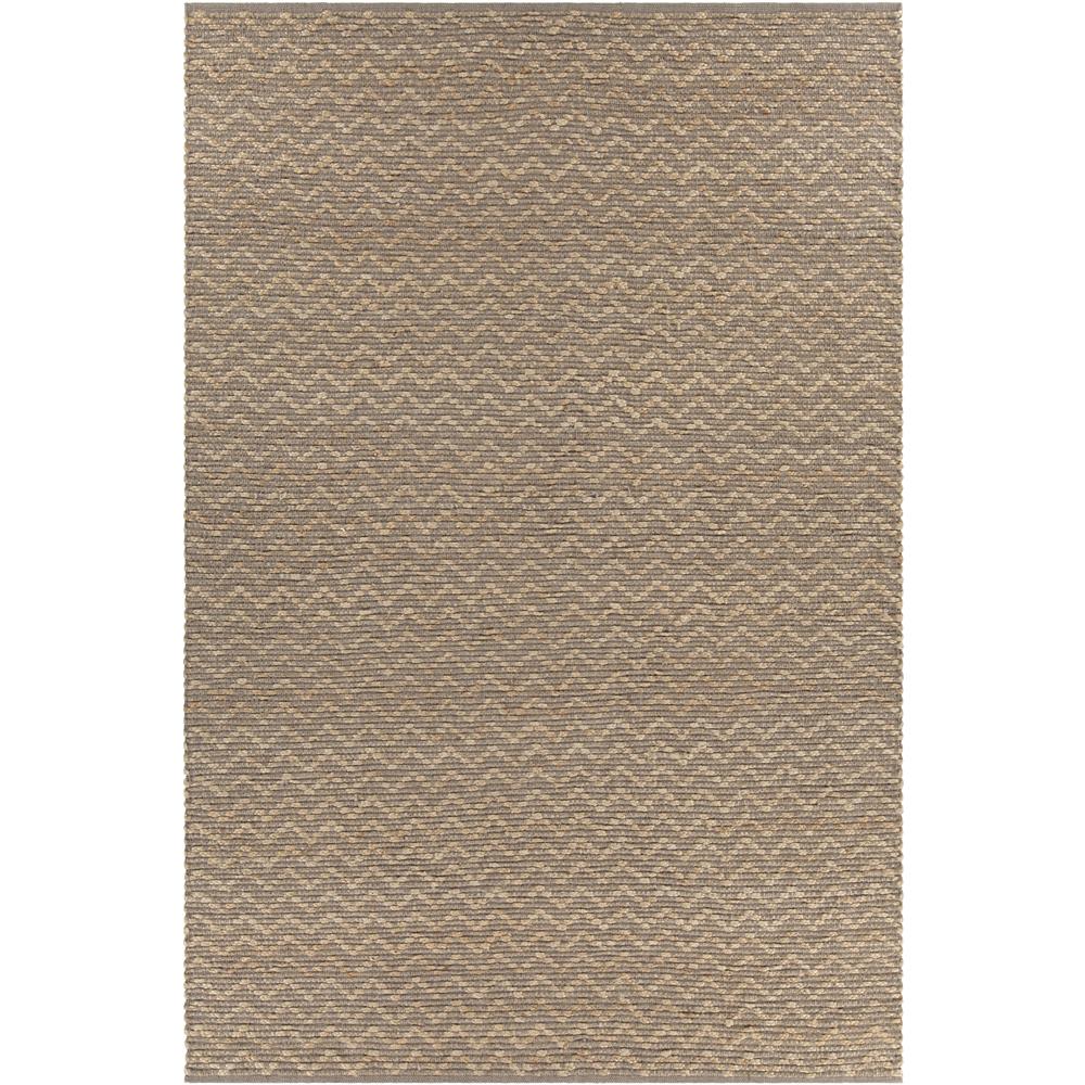 Chandra Rugs GRE51202 GRECCO Hand-Woven Contemporary Rug in Natural/Tan, 7