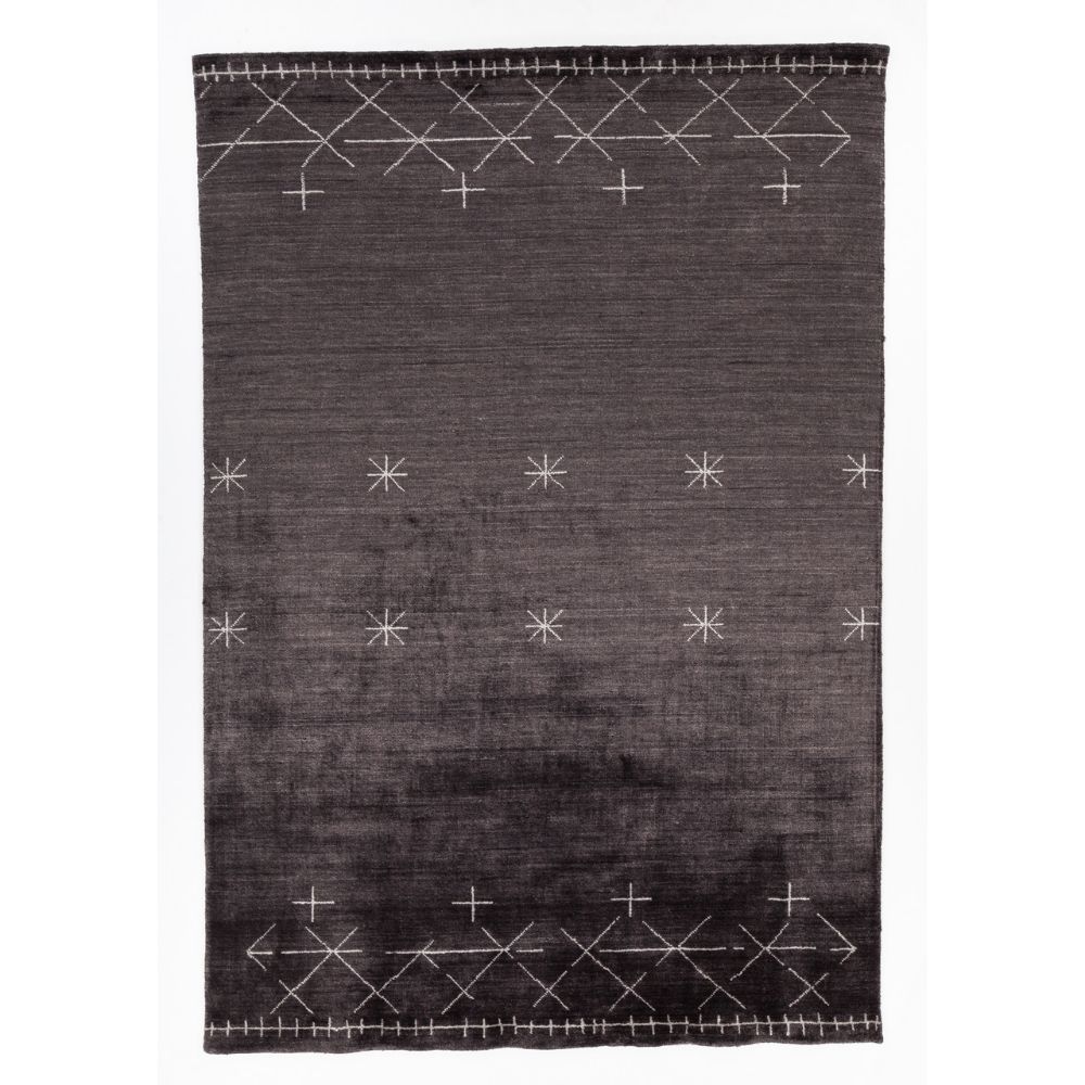 Chandra Rugs GRI-53402 Griselda Hand-woven Contemporary Rug in Brown/Beige
