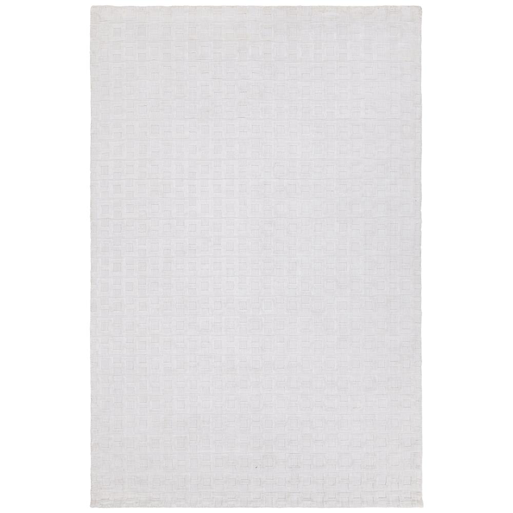 Chandra Rugs HAL45002 HALLIE Hand Woven Contemporary Rug in White, 7