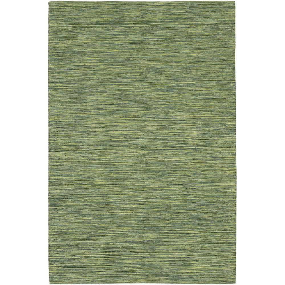 Chandra Rugs IND13 INDIA Hand-Woven Contemporary Rug in Green, 7