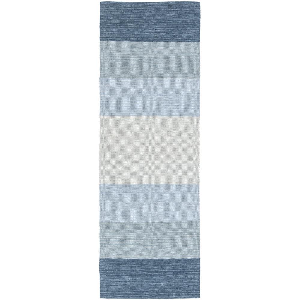Chandra Rugs IND2 INDIA Hand-Woven Contemporary Rug in Blue, 2
