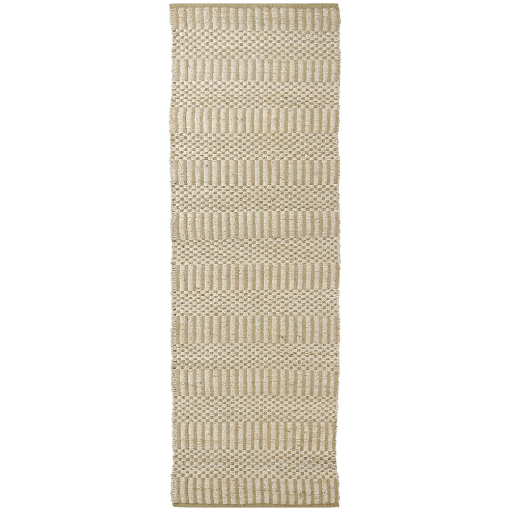 Chandra Rugs JAZ17000 JAZZ Hand-Woven Contemporary Reversible Rug in Natural, 2