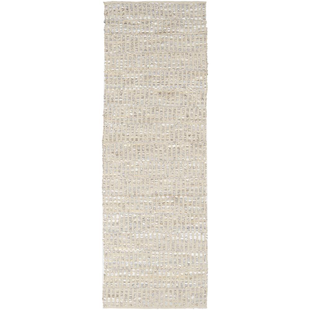 Chandra Rugs JAZ17001 JAZZ Hand-Woven Contemporary Reversible Rug in Natural, 2
