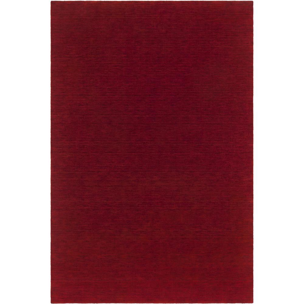 Chandra Rugs LAU11202 LAURA Hand-Knotted Contemporary Wool Rug in Red, 5