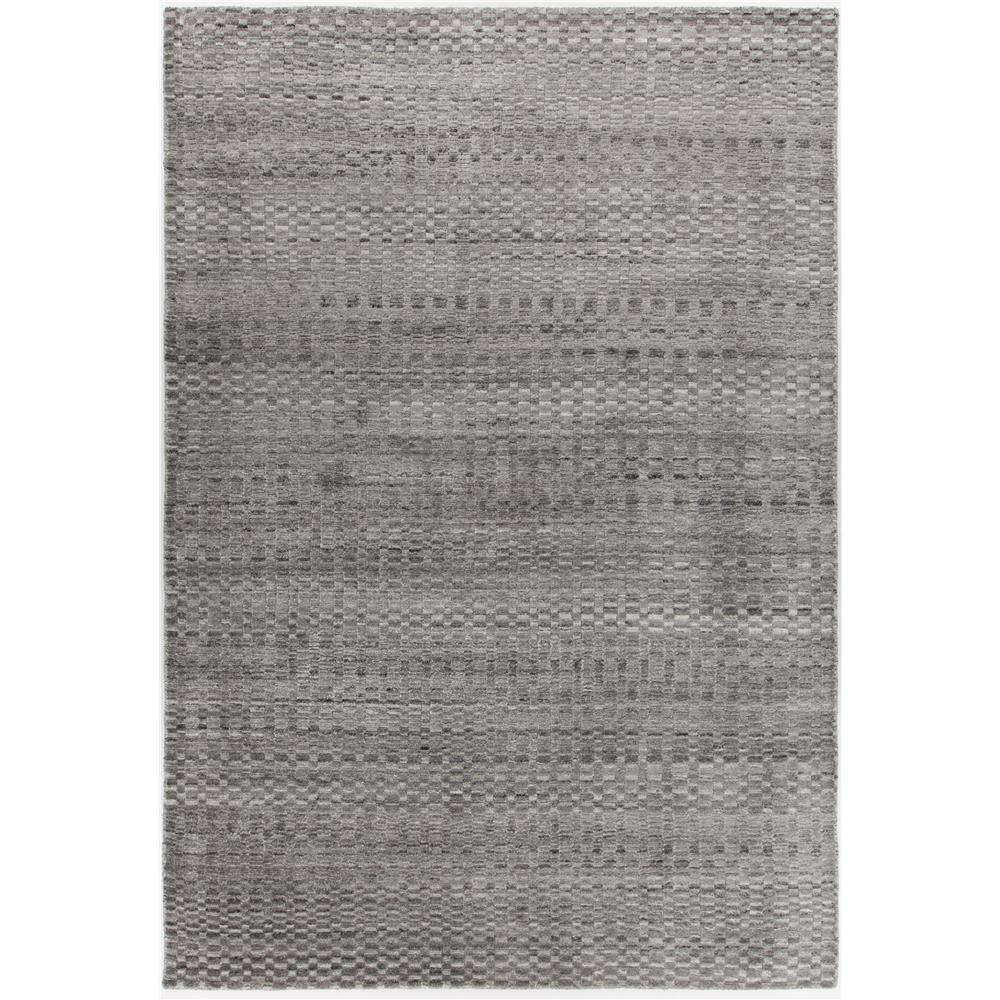 Chandra Rugs MEL46200 MELINA Hand-woven Contemporary Rug in Grey/Silver, 5