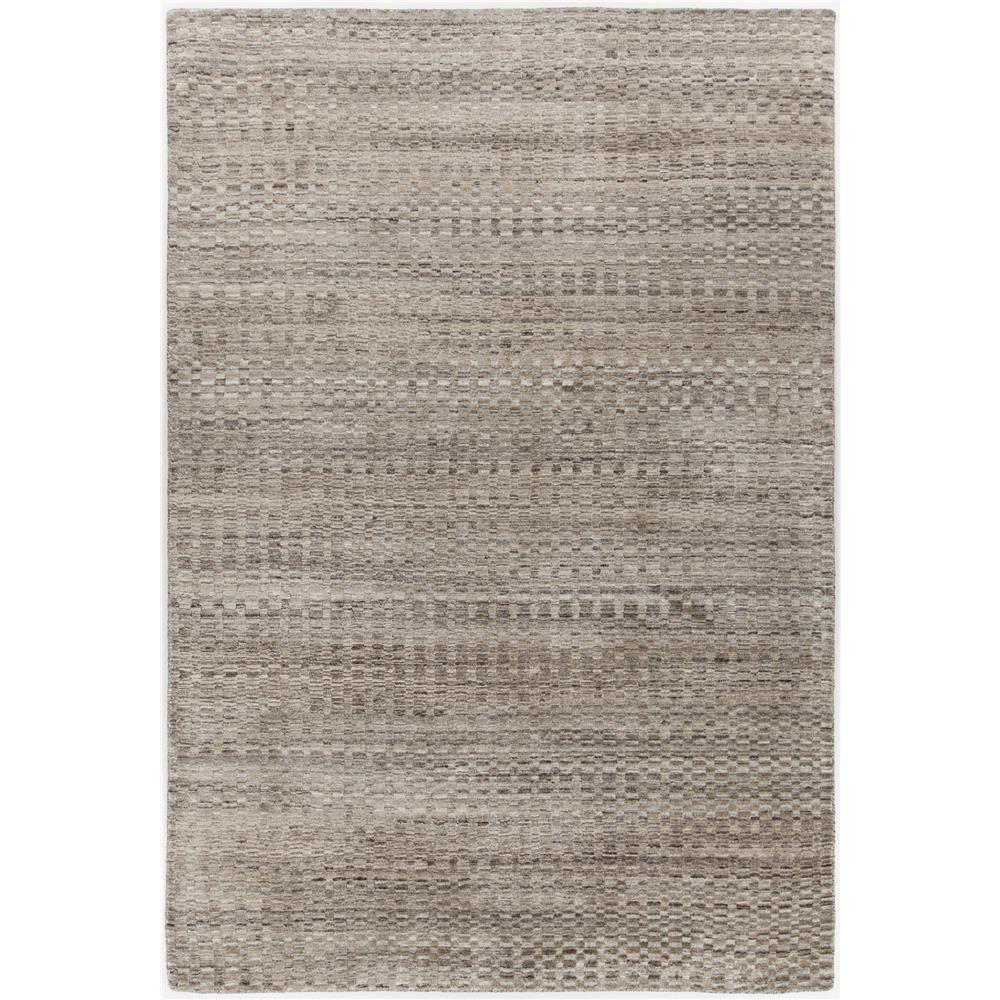 Chandra Rugs MEL46202 MELINA Hand-woven Contemporary Rug in Beige/Silver, 7
