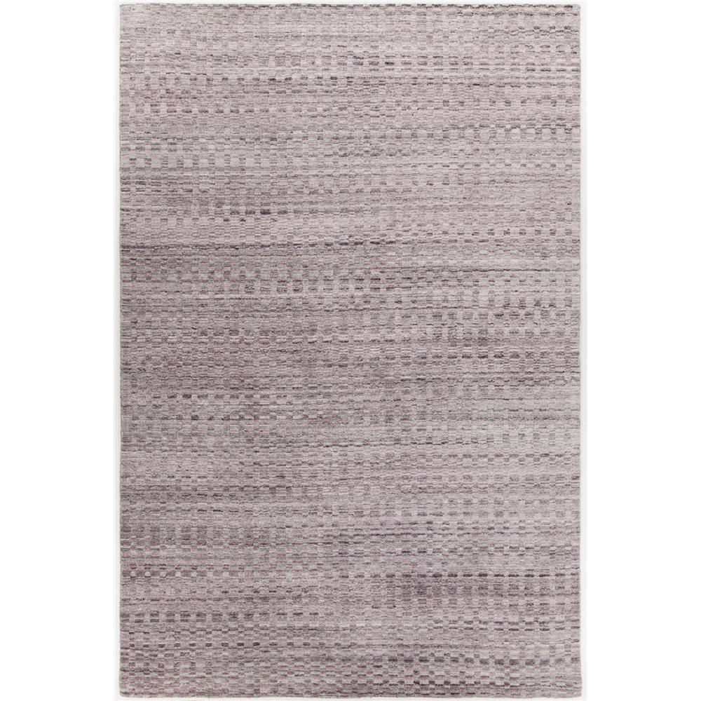 Chandra Rugs MEL46203 MELINA Hand-woven Contemporary Rug in Pink/Silver, 7
