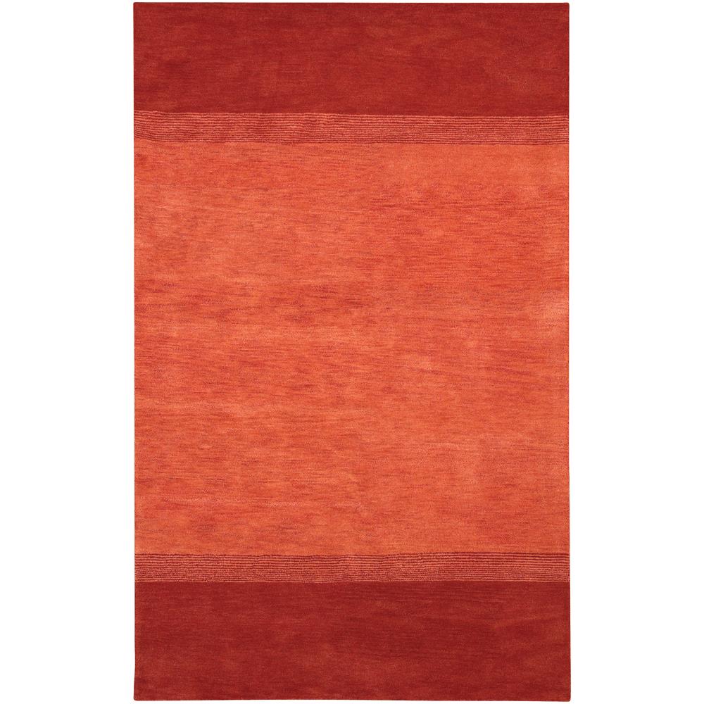 Chandra Rugs MET522 METRO Hand-Tufted Contemporary Rug in Red/Pink, 5