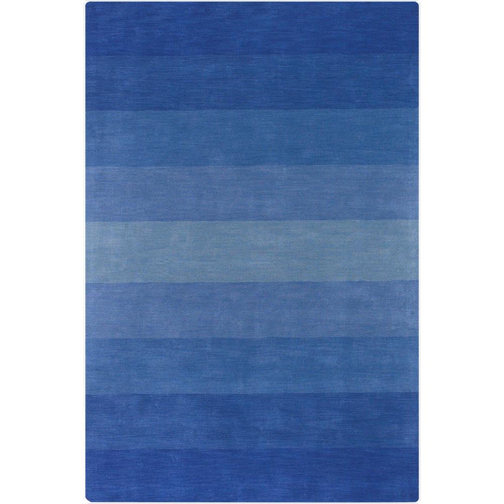 Chandra Rugs MET566 METRO Hand-Tufted Contemporary Rug in Blue, 5
