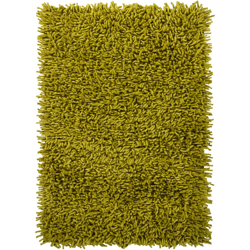 Chandra Rugs MON20402 MONTARO Hand-Woven Contemporary Thick Piles Shag Rug in Green, 5