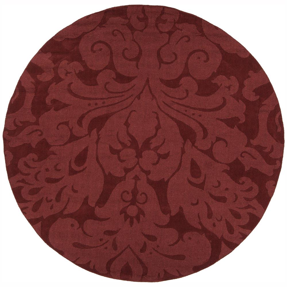 Chandra Rugs MYS29804 MYSTICA Hand-Tufted Contemporary Wool Rug in Red, 8
