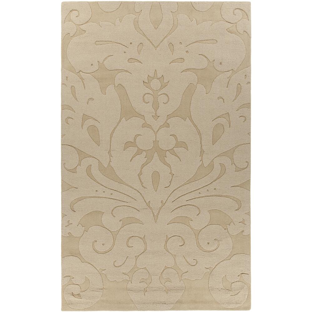 Chandra Rugs MYS29806 MYSTICA Hand-Tufted Contemporary Wool Rug in Light Gold, 5