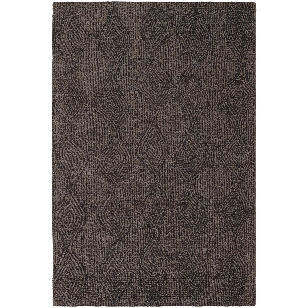 Chandra Rugs NAV5004 NAVYAN Hand-Tufted Contemporary Rug in Taupe/Brown, 5