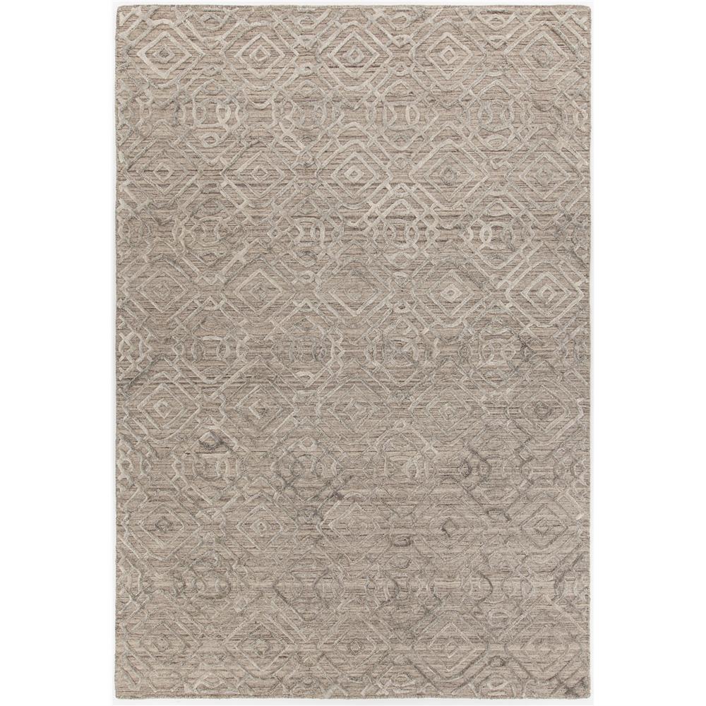 Chandra Rugs NIM46503 NIMAH Hand-woven Contemporary Rug in Brown, 7