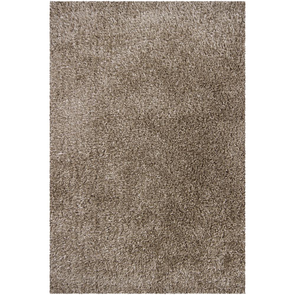 Chandra Rugs ORC9700 ORCHID Hand-Woven Contemporary  Rug in Taupe, 5