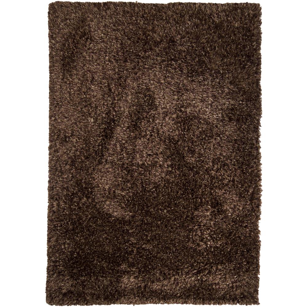 Chandra Rugs ORC9701 ORCHID Hand-Woven Contemporary  Rug in Dark Brown, 5