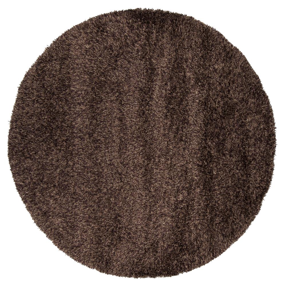 Chandra Rugs ORC9701 ORCHID Hand-Woven Contemporary  Rug in Dark Brown, 7