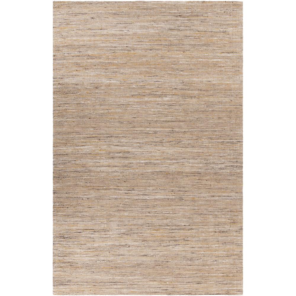 Chandra Rugs PRE34201 PRETOR Hand-Woven Contemporary Rug in Gold/Natural, 5