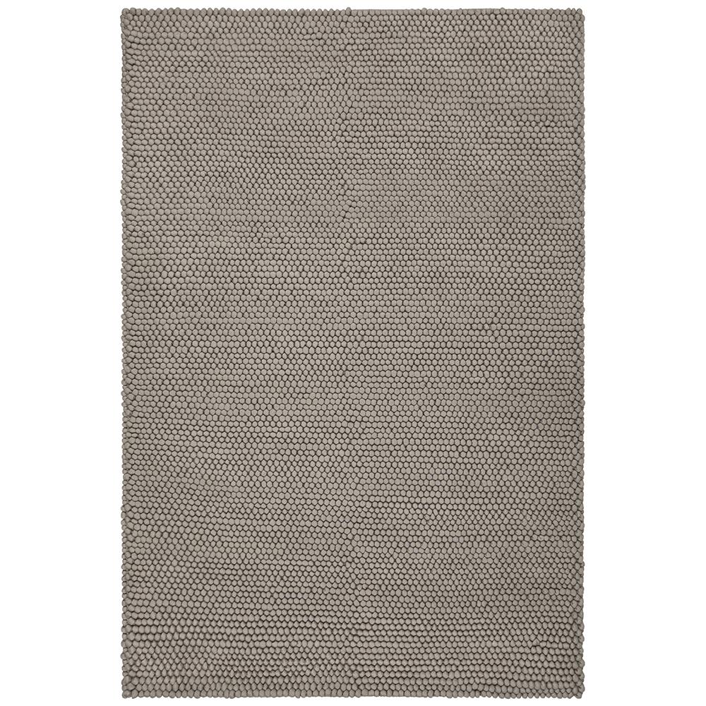 Chandra Rugs QUI42901 QUINA Hand-Woven Contemporary Shag Rug in Silver, 9