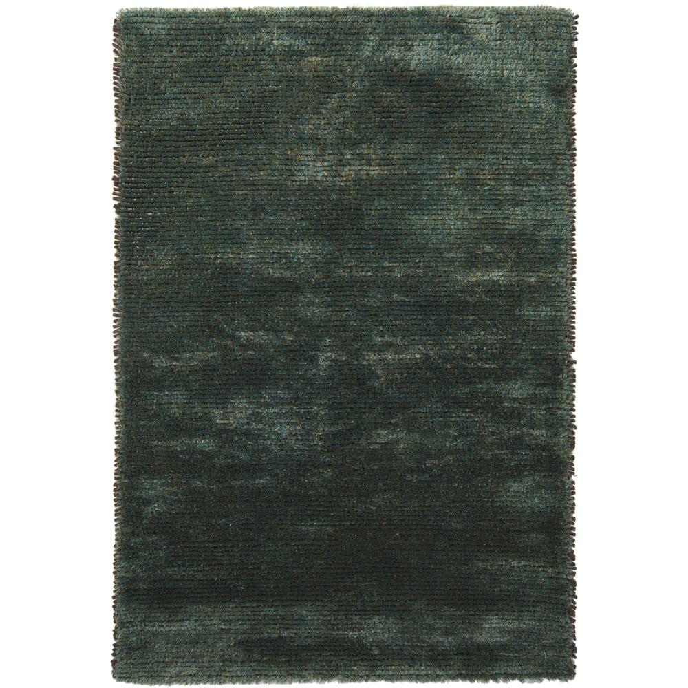 Chandra Rugs ROY15103 ROYAL Hand-Woven Contemporary Rug in Blue/Green, 5