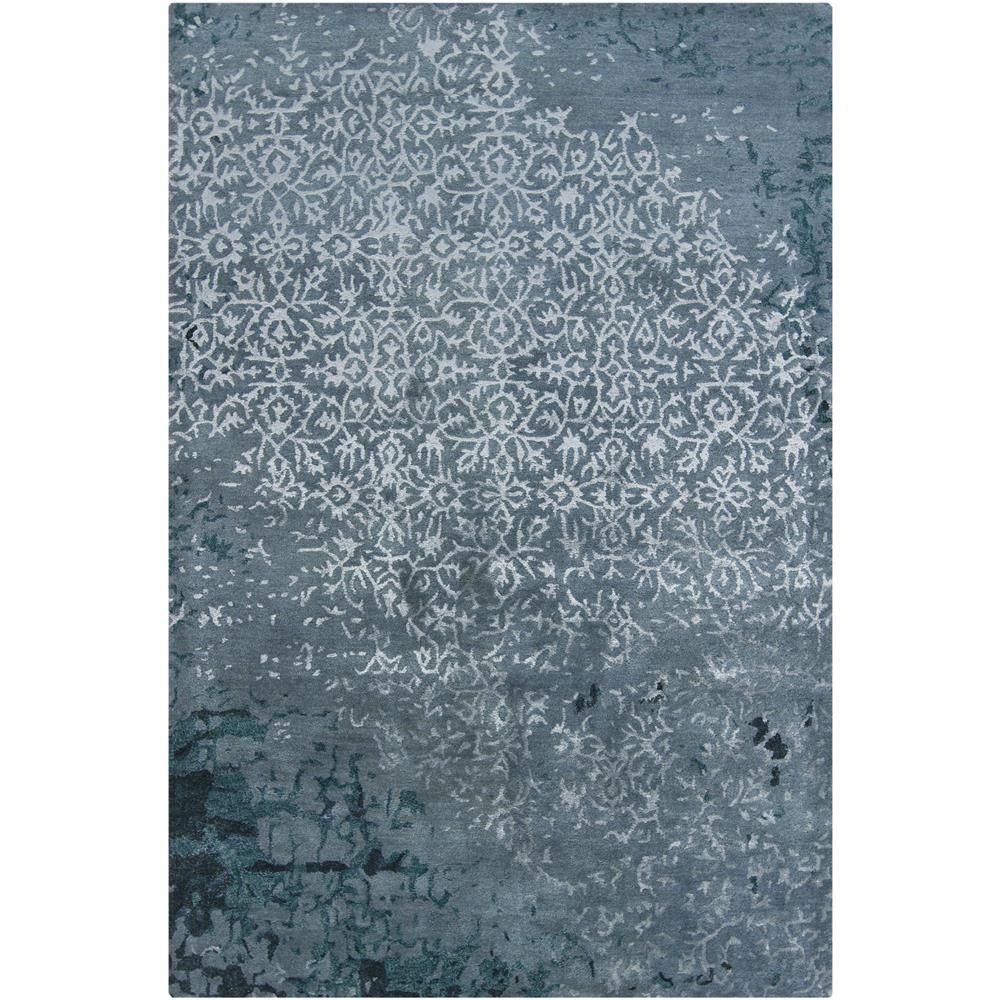 Chandra Rugs RUP39603 RUPEC Hand-Tufted Contemporary Rug in Blue, 5