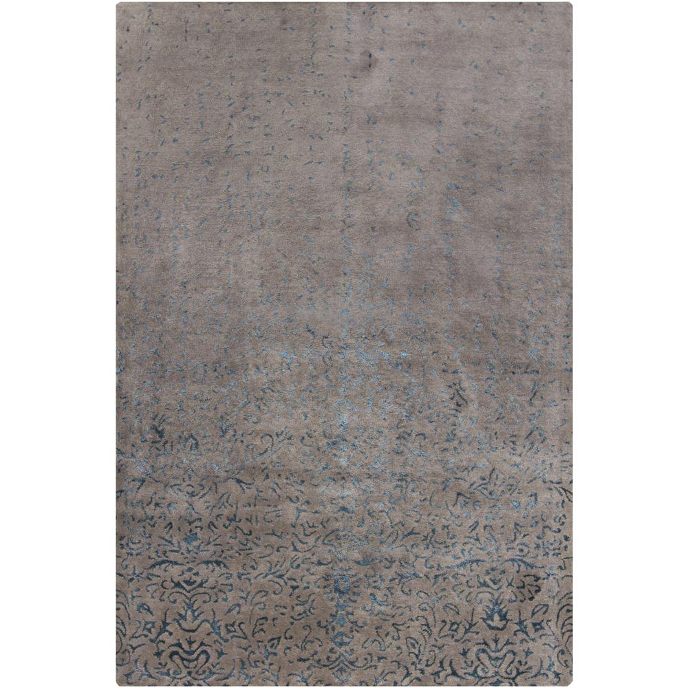 Chandra Rugs RUP39612 RUPEC Hand-Tufted Contemporary Rug in Grey/Blue, 9