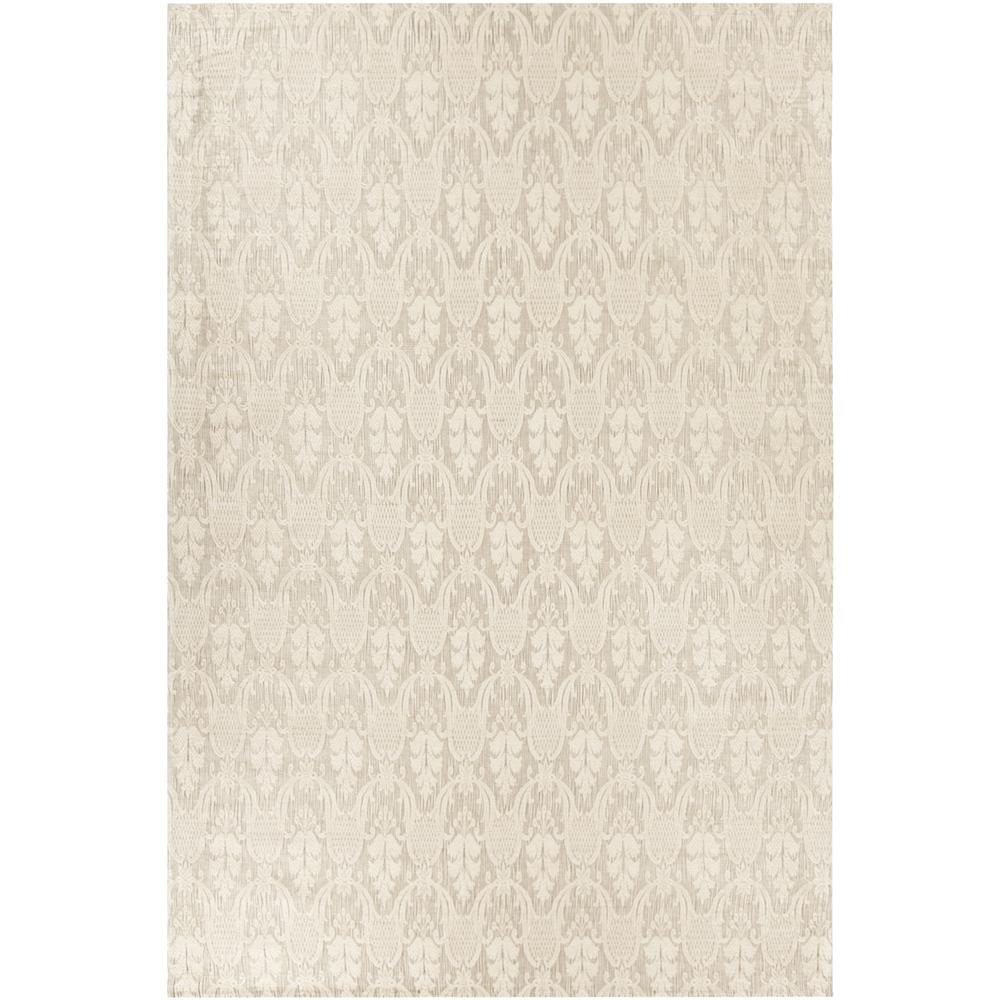 Chandra Rugs SHE31208 SHENAZ Hand-Woven Dhurrie Rug in Gold, 7