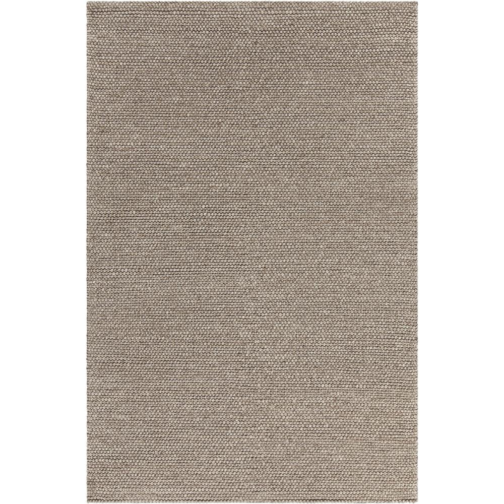 Chandra Rugs SIN10101 SINATRA Hand-Tufted Contemporary Wool Rug in Brown/Cream, 5