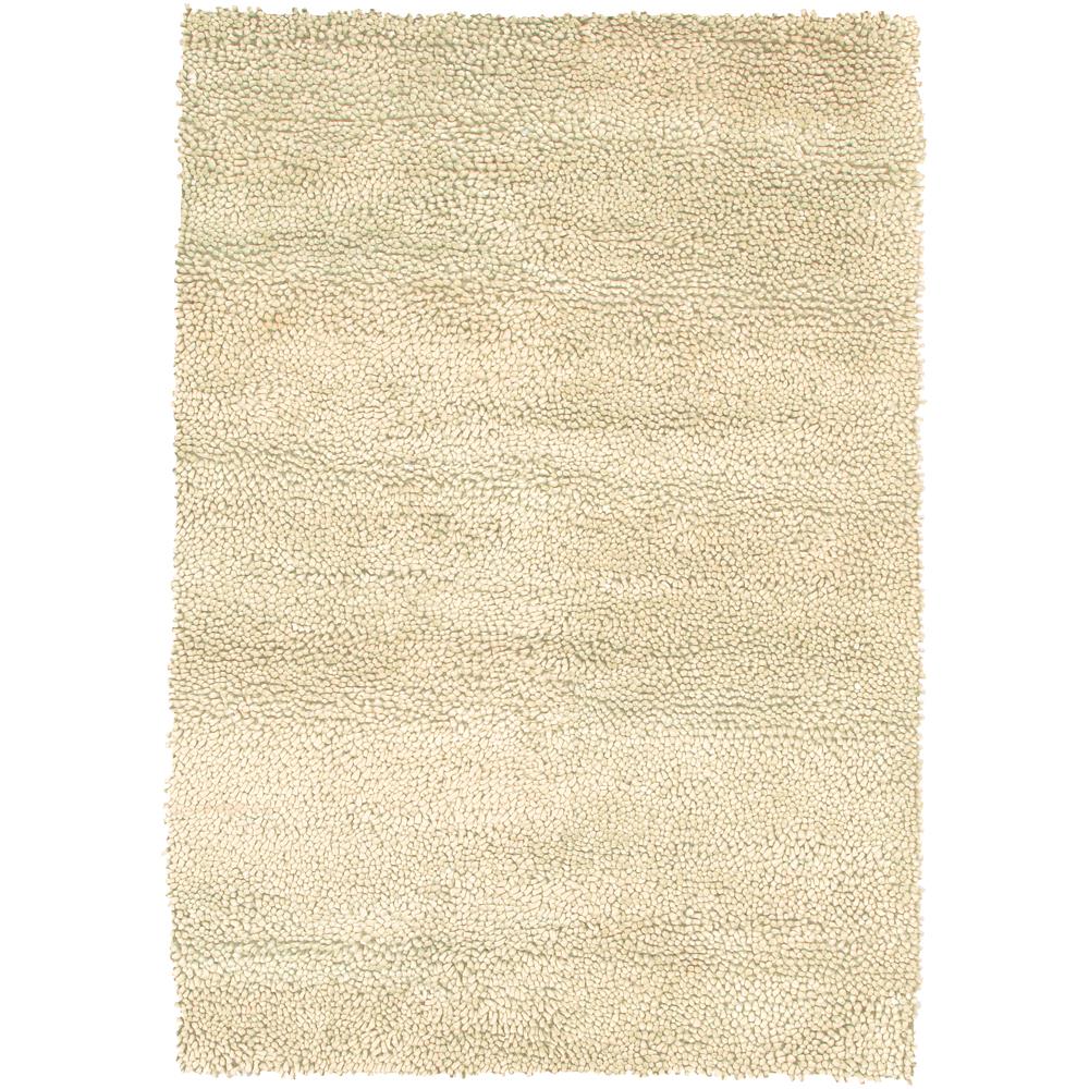 Chandra Rugs STR1106 STRATA Hand-Woven Contemporary Rug in White, 9