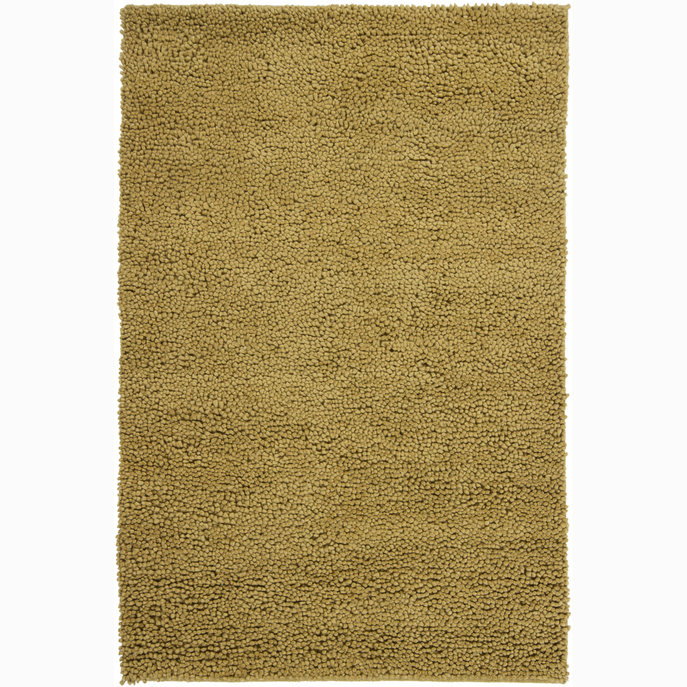 Chandra Rugs STR1109 STRATA Hand-Woven Contemporary Rug in Gold, 5