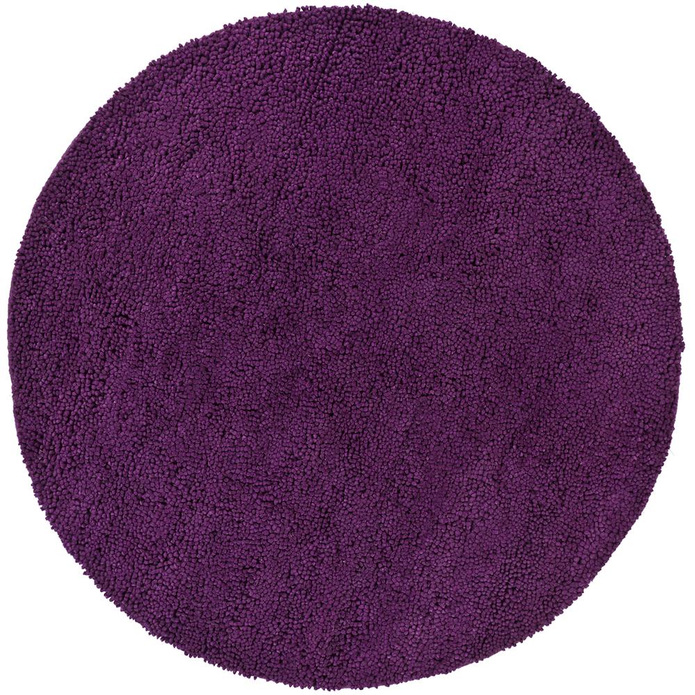 Chandra Rugs STR1126 STRATA Hand-Woven Contemporary Rug in Purple, 7