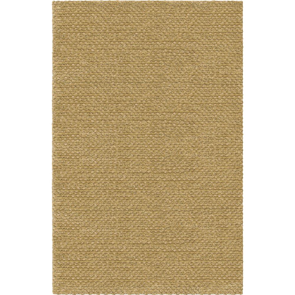Chandra Rugs STR1160 STRATA Hand-Woven Contemporary Rug in Gold/Tan, 5
