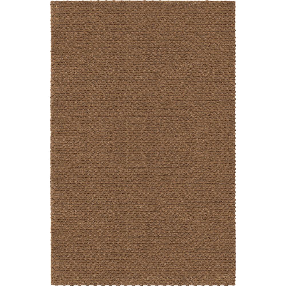 Chandra Rugs STR1161 STRATA Hand-Woven Contemporary Rug in Brown, 5