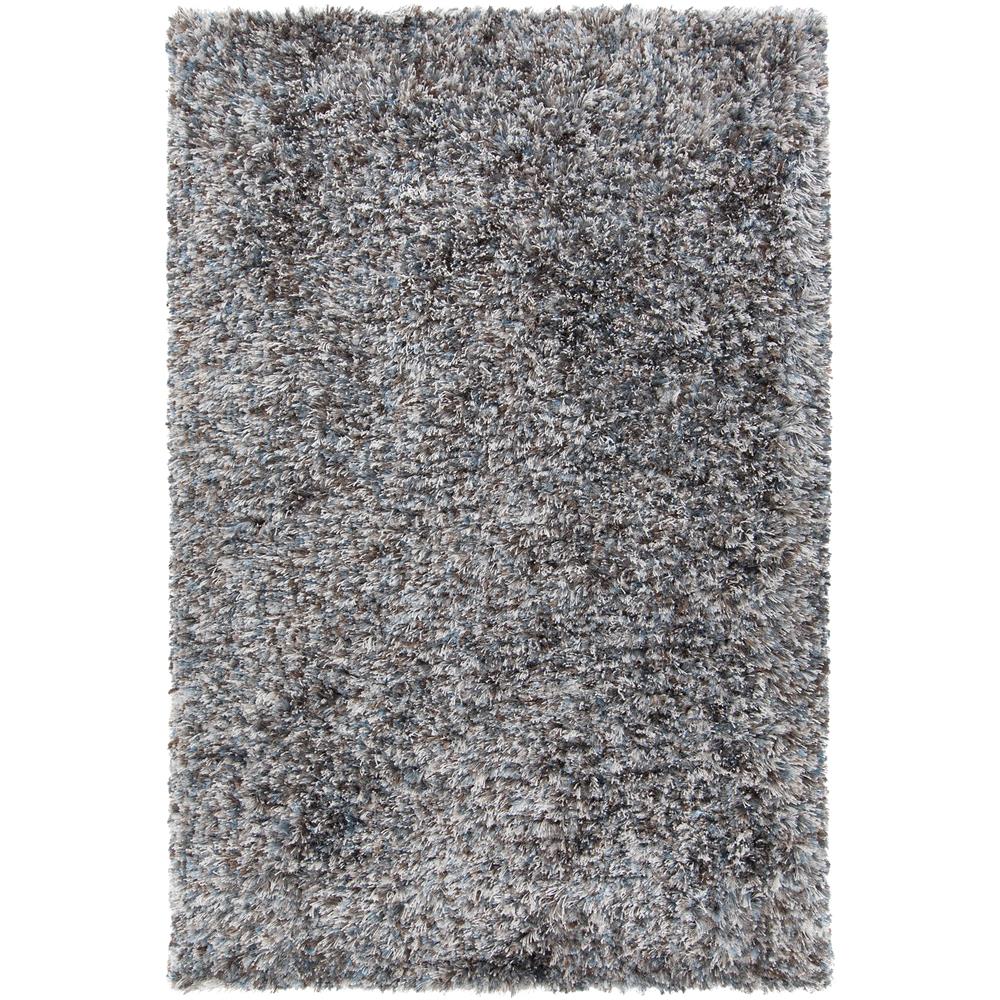 Chandra Rugs SUP36703 SUPROS Hand-Woven Contemporary Rug in Blue/Brown Multi, 7