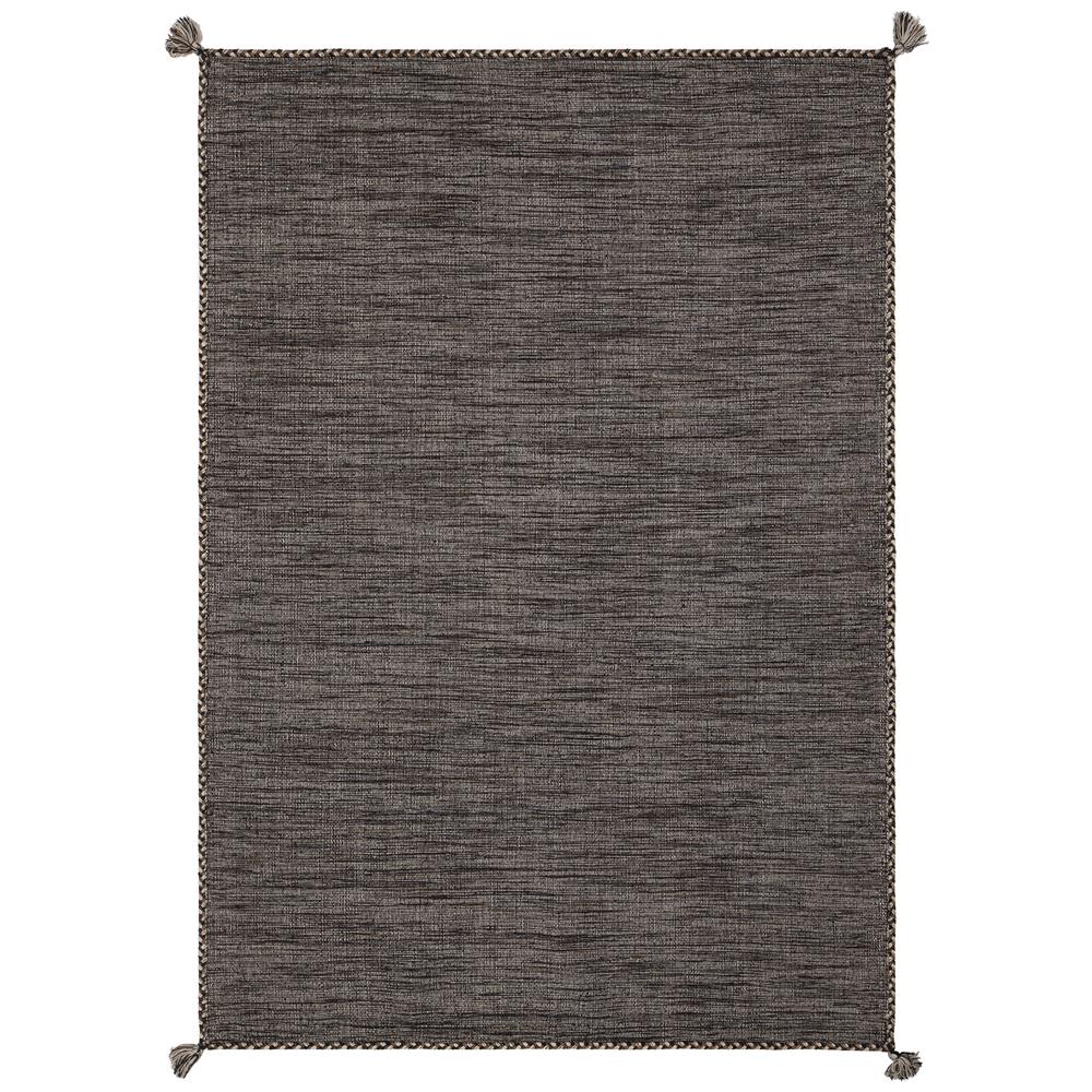 Chandra Rugs SYB46000 SYBIL Handwoven Reversible Cotton Rug in Grey, 7