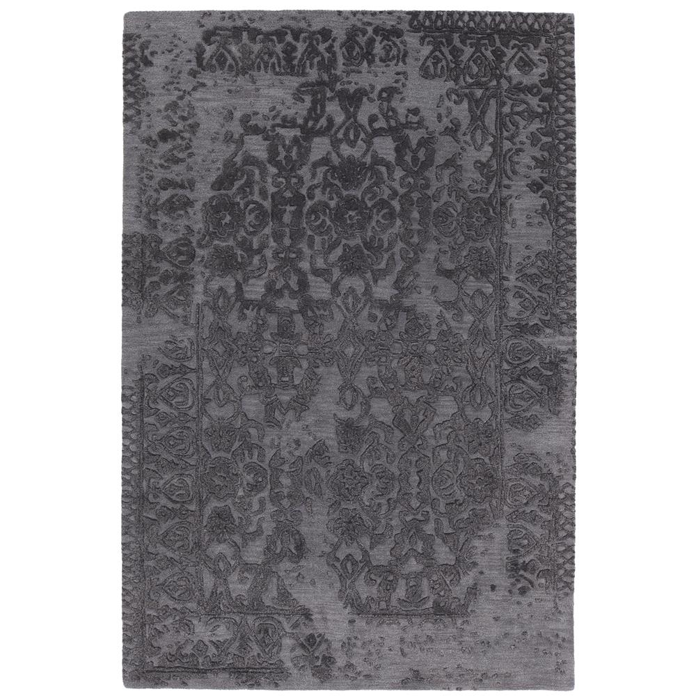 Chandra Rugs XIA43700 XIA Hand-Tufted Contemporary Rug in Grey, 5