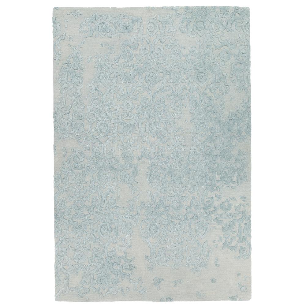 Chandra Rugs XIA43704 XIA Hand-Tufted Contemporary Rug in blue, 5
