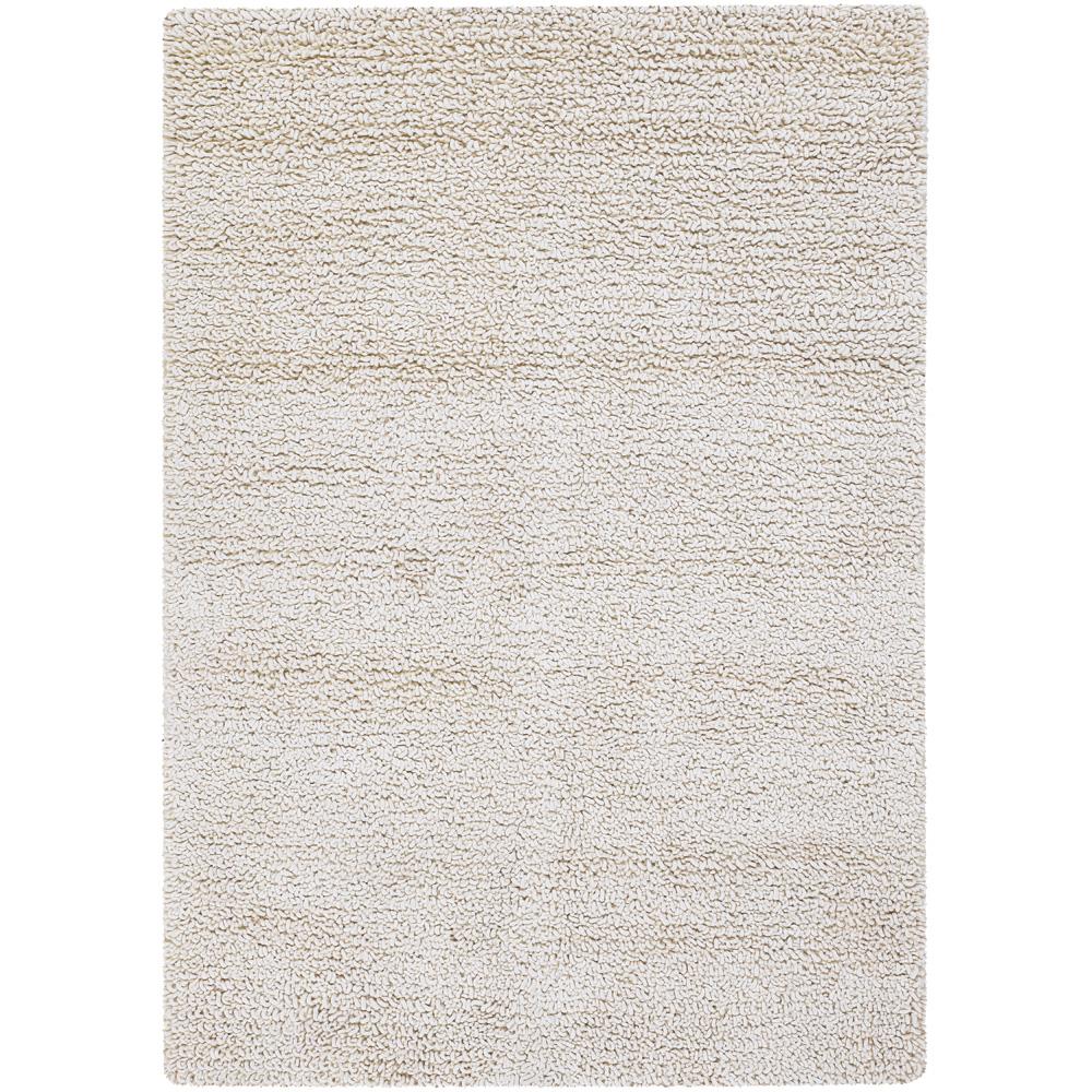 Chandra Rugs ZEA20600 ZEAL Hand-Woven Contemporary Shag Rug in White, 9
