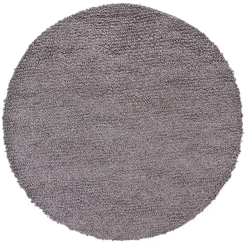 Chandra Rugs ZEA20604 ZEAL Hand-Woven Contemporary Shag Rug in Charcoal, 7