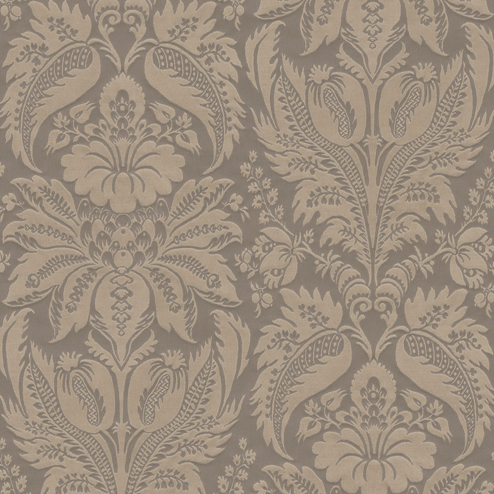 517613 - Clarence House 517613 Etro Clorinde Wallpaper in Taupe - GoingDecor