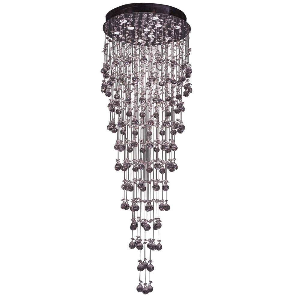 Classic Lighting 16011 CH CP Andromeda Chandelier in Chrome with Crystalique-Plus