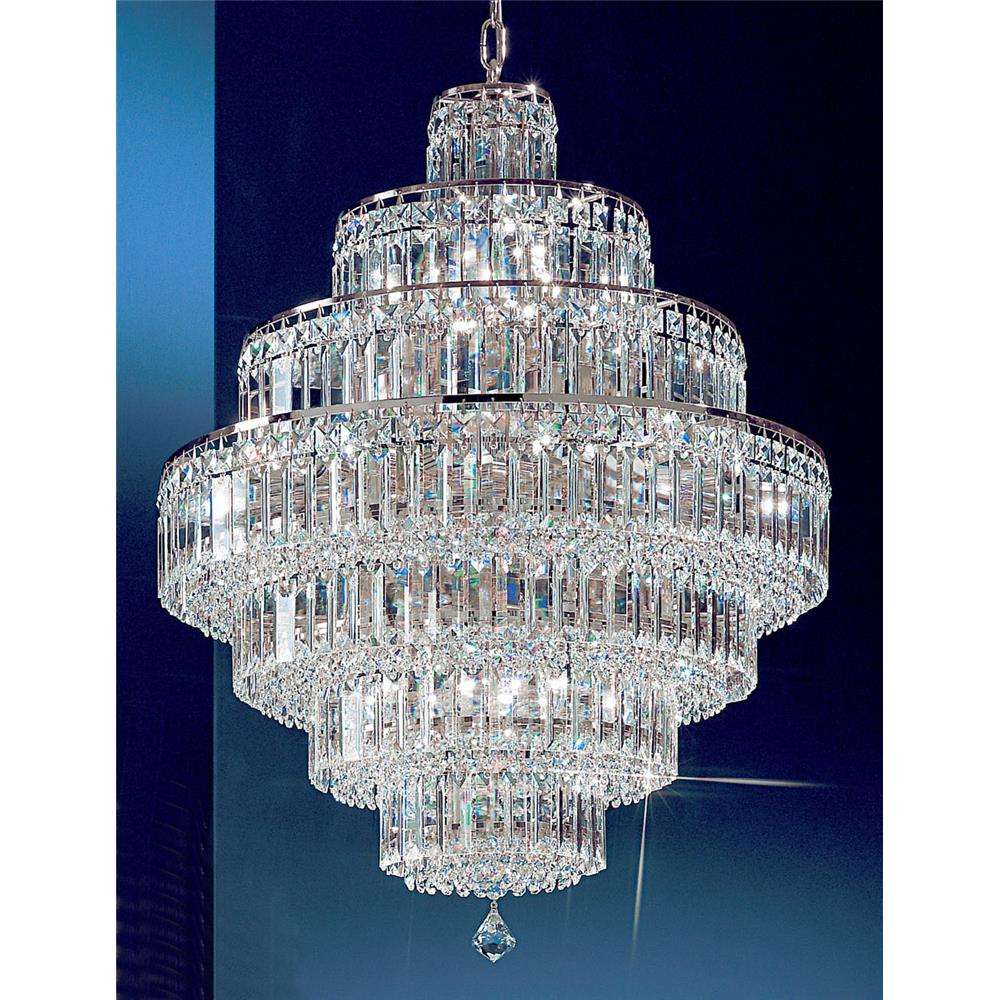 Classic Lighting 1603 CH CP Ambassador Chandelier in Chrome with Crystalique-Plus