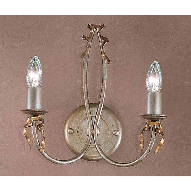 Classic Lighting 3652 SG Belluno Wall Sconce in Silver / Gold