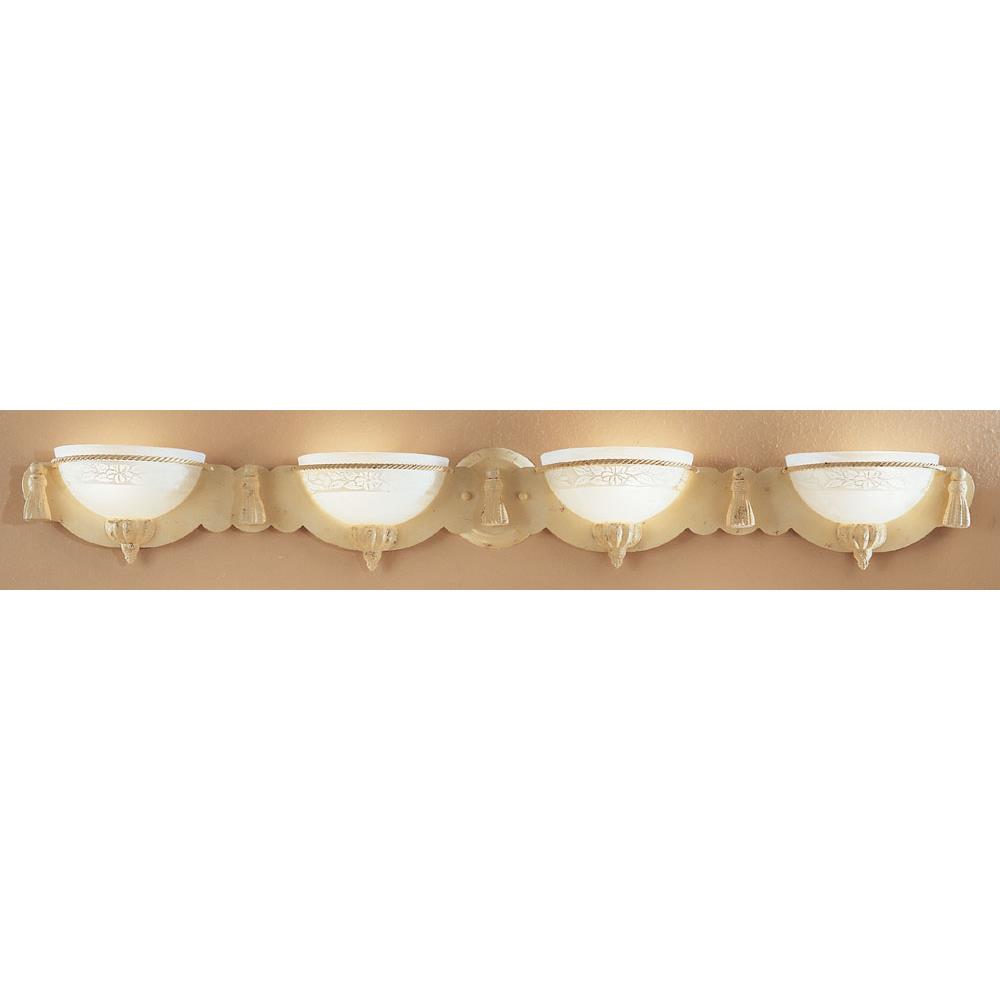 Classic Lighting 4044 I Rope and Tassel Vanity in Ivory