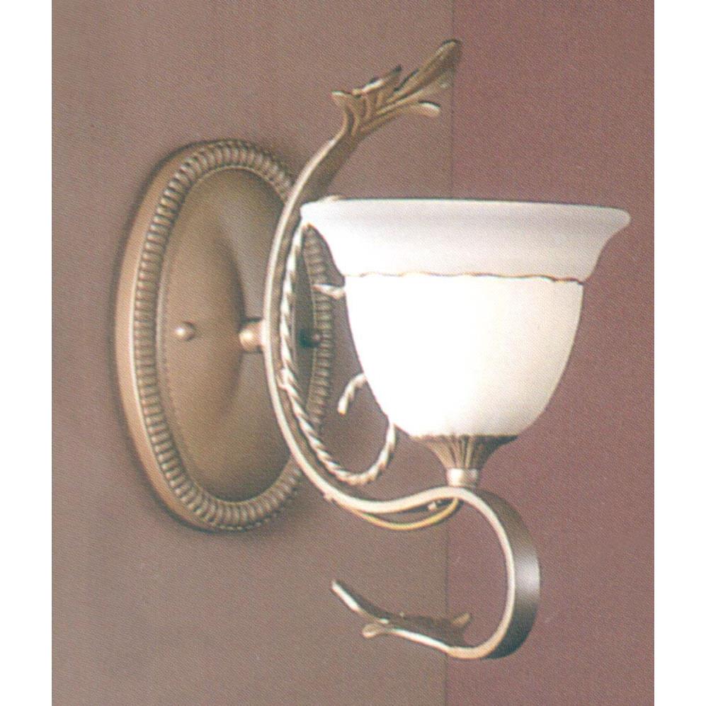 Classic Lighting 4110 PG Treviso Wall Sconce in Pearlized Gold